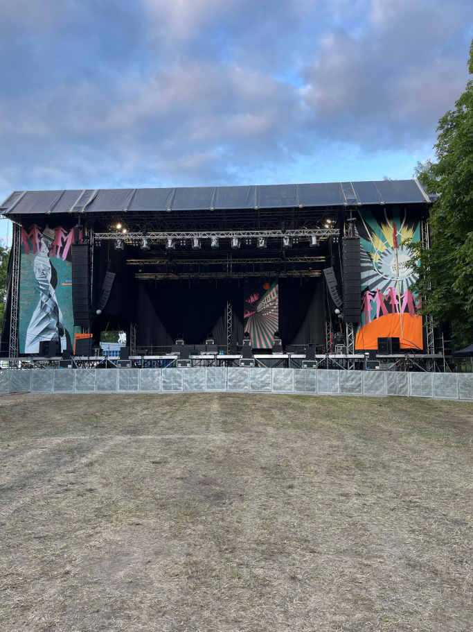 Stage/Mikrofonie RuF 2023 Parkbühne